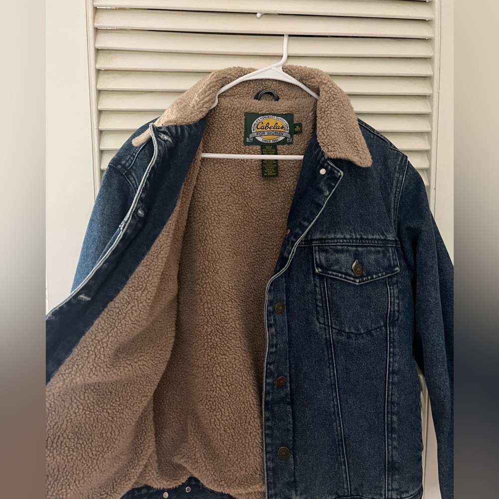 Sherpa lined Cabela’s Women’s Denim Jacket